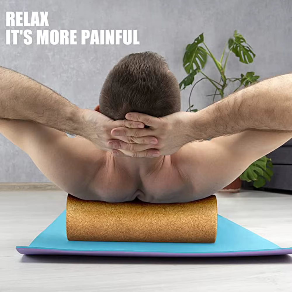 Colonne de Yoga Myofasciale en Liège Naturel