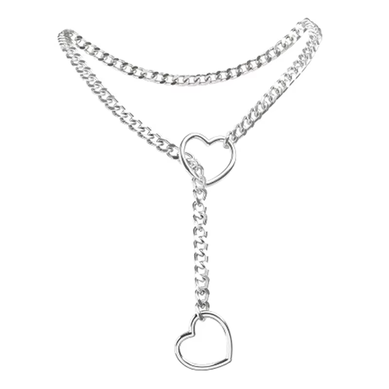 Collier en métal pour adultes, jouet intime pour jeux de rôle SM, style punk occidental, accessoire cadeau exotique pour couple