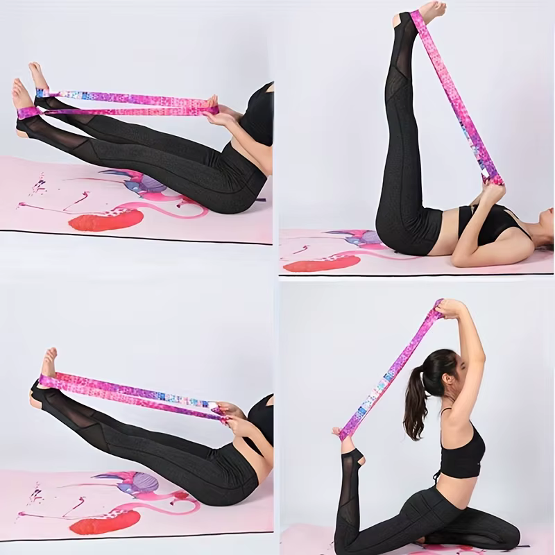 Sangle de tapis de Yoga réglable