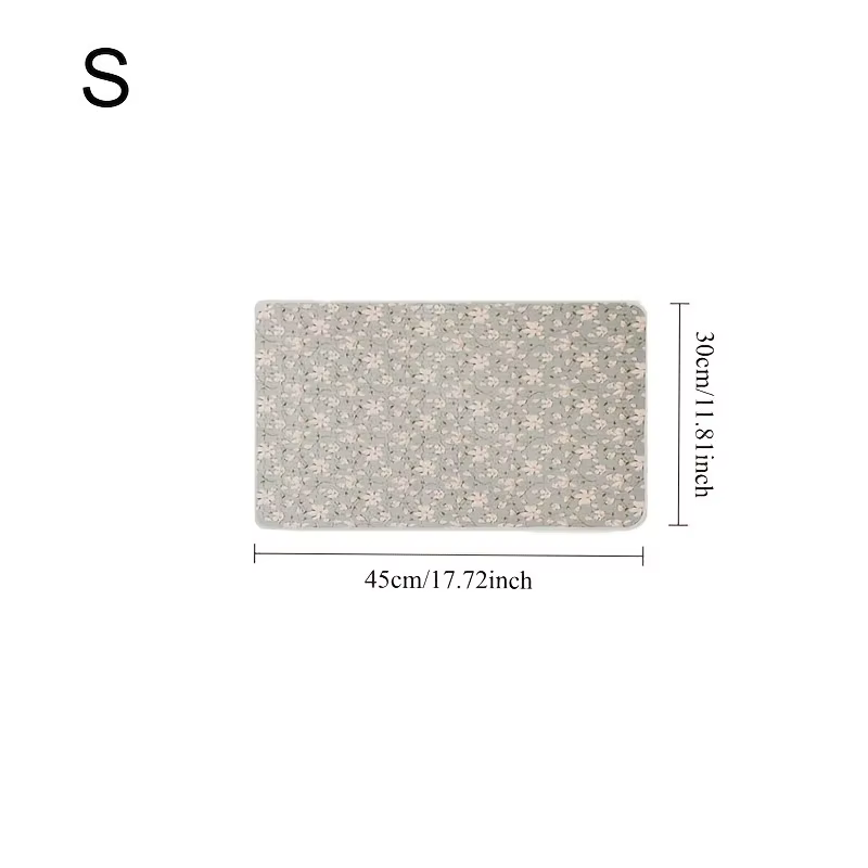 Tapis d'entraînement pour chien extra large et lavable, réutilisable, fabriqué en fibre de polyester durable, parfait pour les chiots, les animaux âgés et les animaux incontinents.