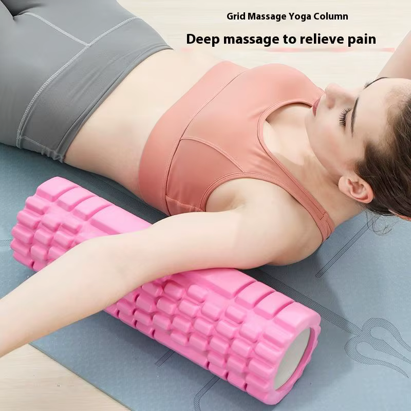 Rouleau de yoga rond en mousse EVA de haute qualité