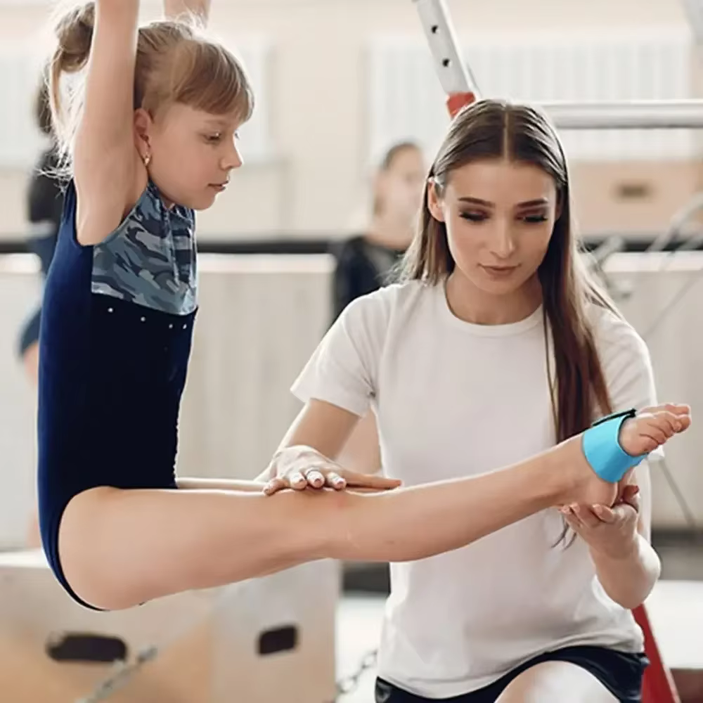 Sangles de pied de gymnastique – Support robuste pour l'entraînement et la rééducation