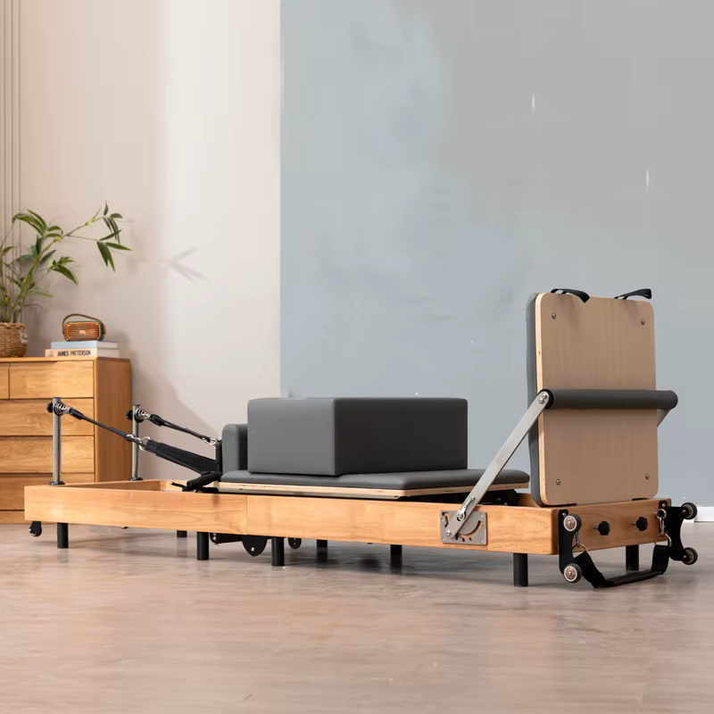 Réformateur de Pilates en Chêne de Haute Qualité