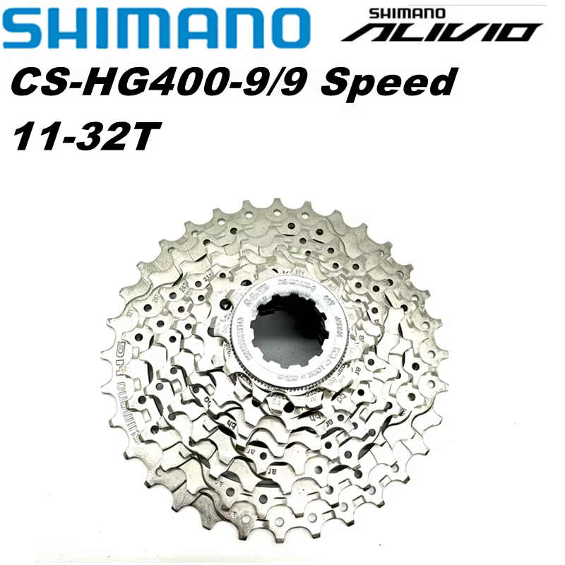 Shimano Alivio M4000 HG400-9 9 vitesses vélo Cassette vtt montagne vélo roue libre HG400 9S 11-28T 11-32T 11-34T 28T 32t 34t 36t