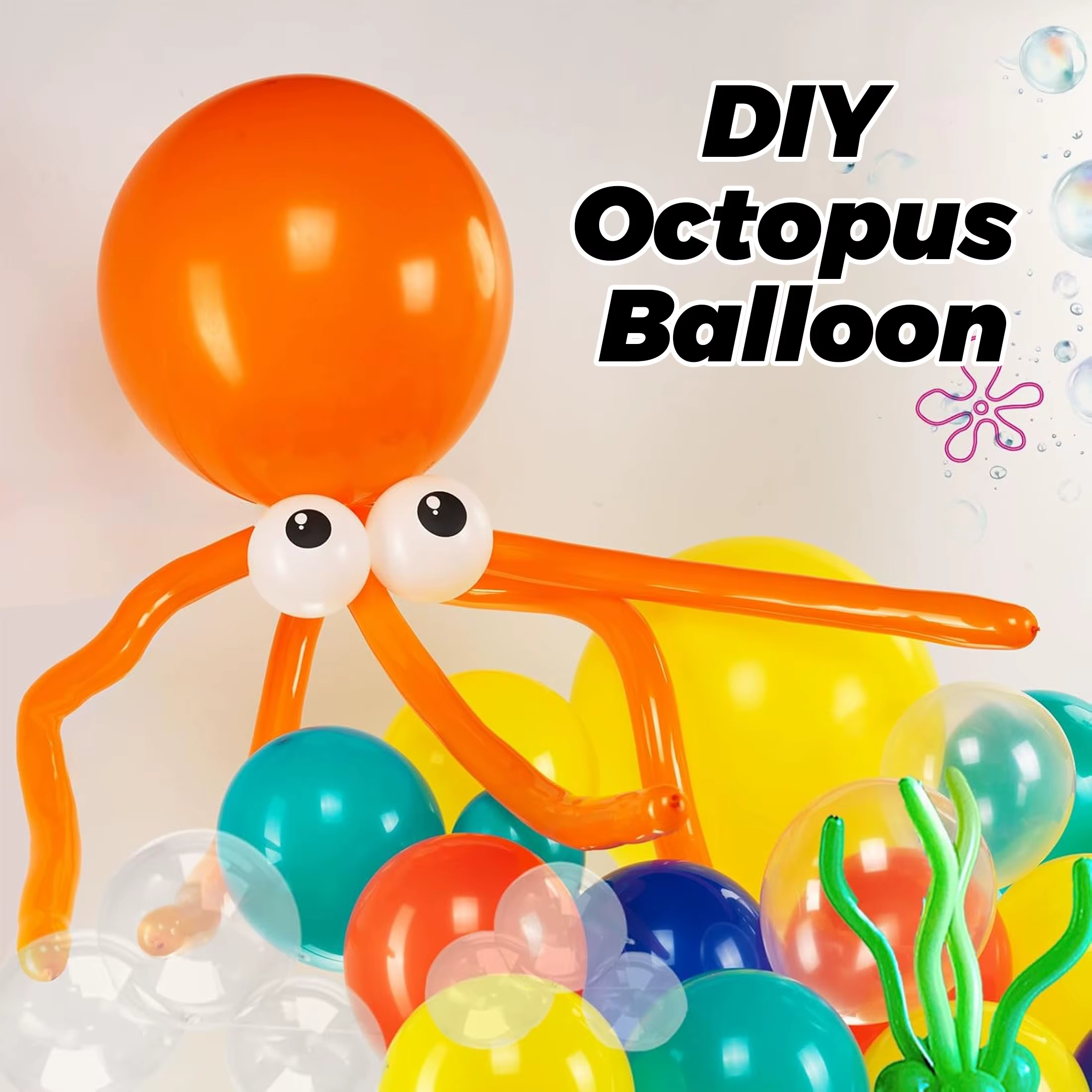 Ballon en forme de poulpe 260Q