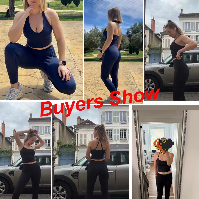 Costume de Fitness au toucher nu