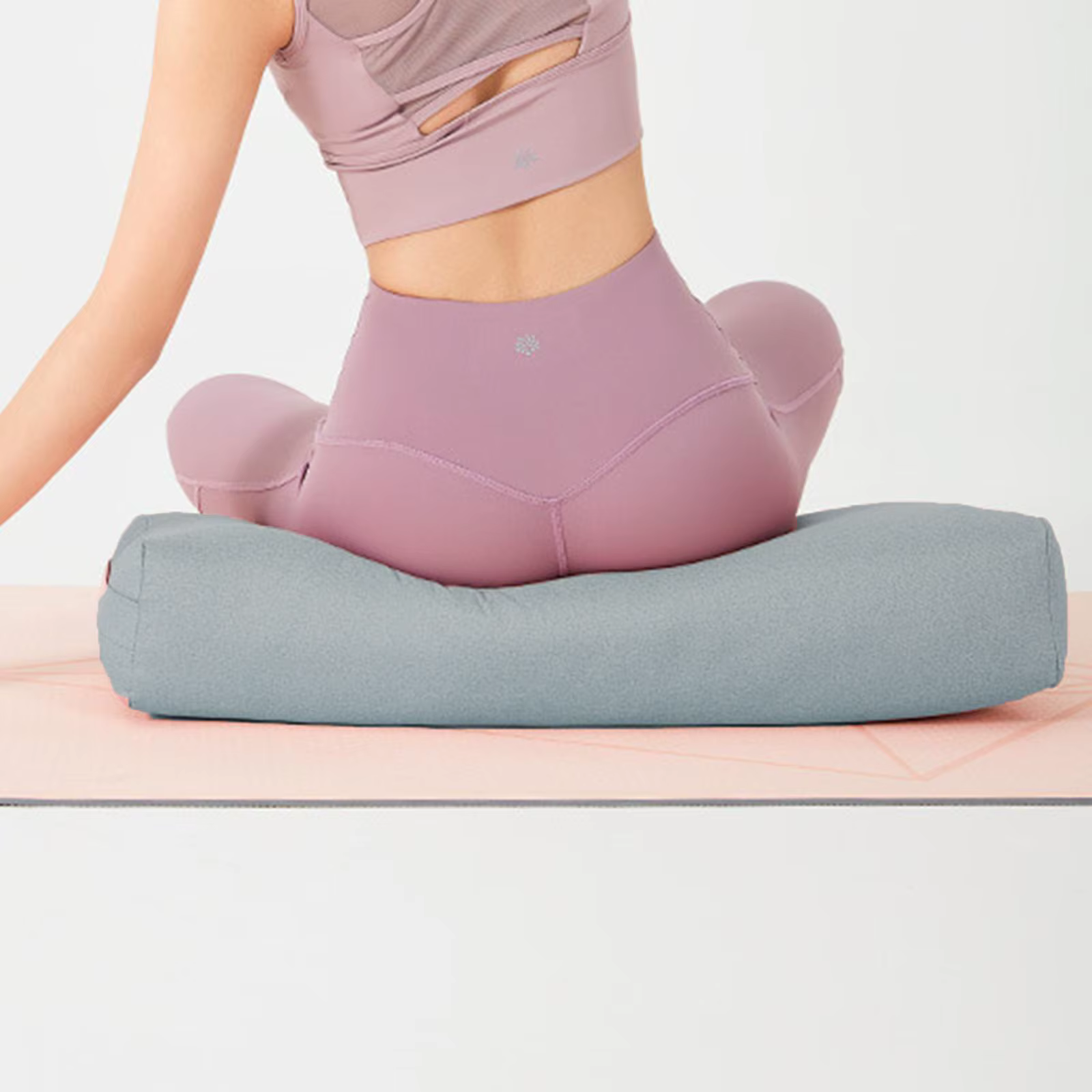 Traversin de Yoga Professionnel avec Poignée de Transport