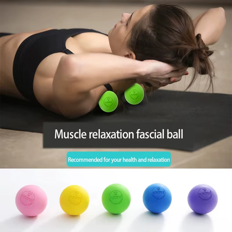 Ballon de massage en caoutchouc pour fascia