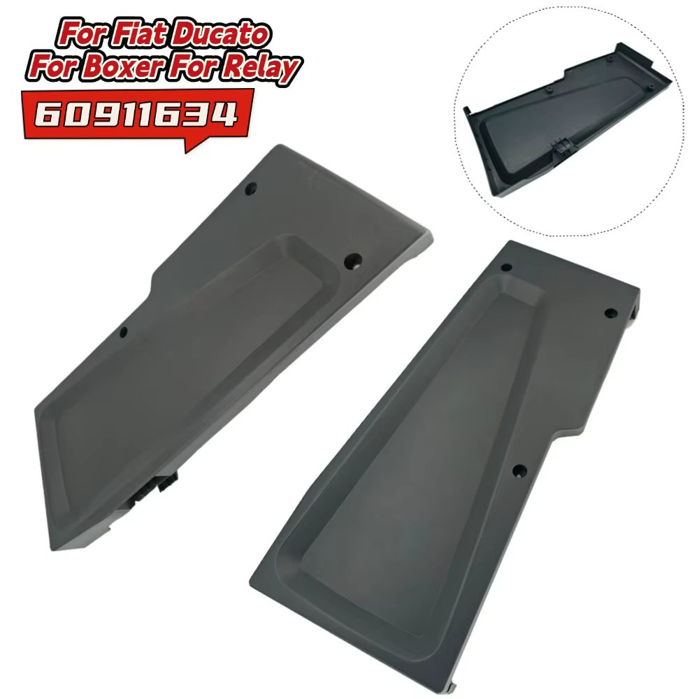 Panneau droit de siège droit/gauche de voiture pour Fiat Ducato pour Boxer pour relais 2006 à partir de 60911633 ABS noir, accessoires d'intérieur de voiture