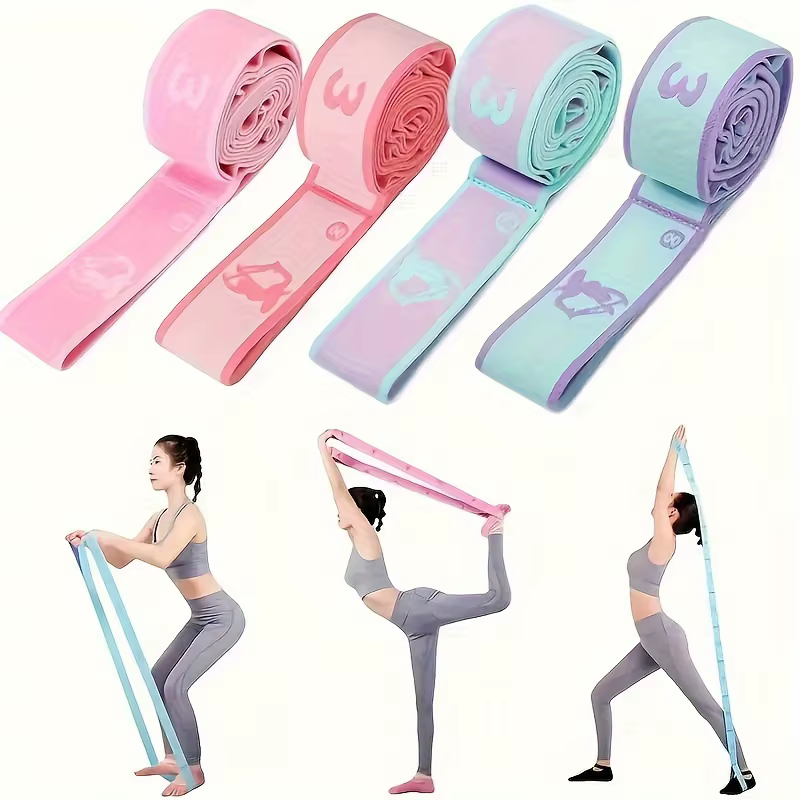 Bandes d'entraînement de yoga et de pilates pour les entraînements complets du corps – Conception extra épaisse