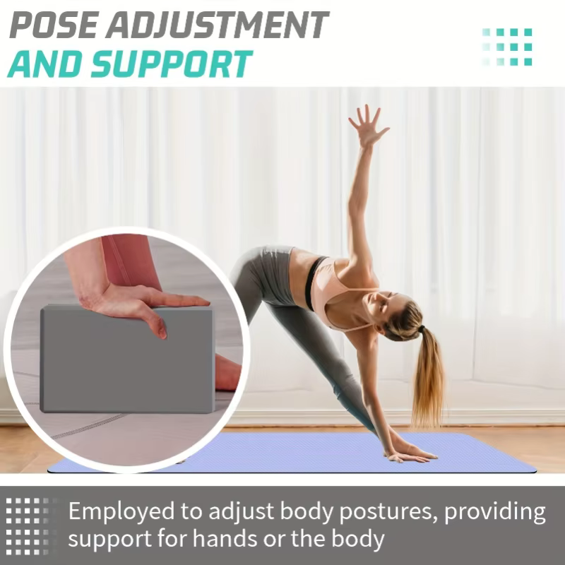 Brique de yoga - Fabriquée en mousse haute densité