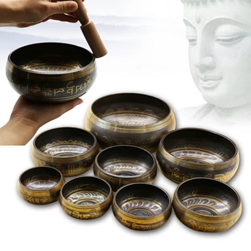 Instruments de musique de méditation de guérison de Yoga