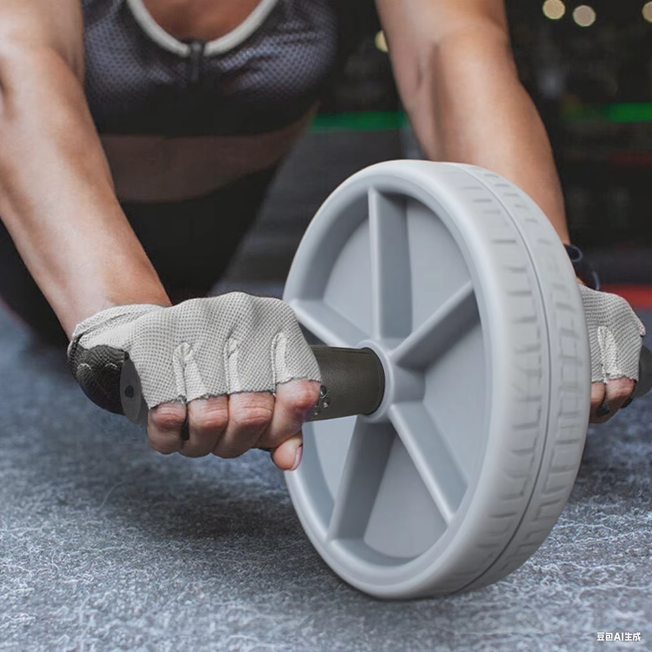Roue abdominale Ab Roller Slide Abs équipement d'exercice