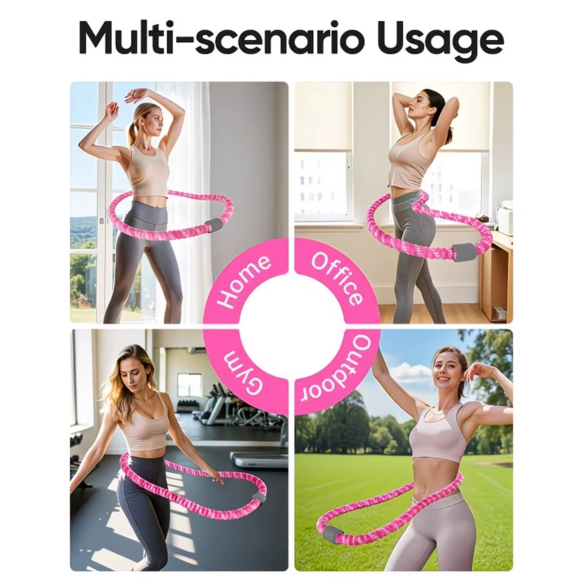 Cerceau de fitness lesté 2LB