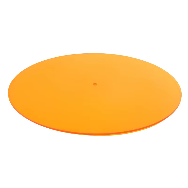 Tapis de platine en acrylique pour disque vinyle, 300Mm X 3Mm, pour phonographe, plateau tournant, antistatique, pratique, lecte
