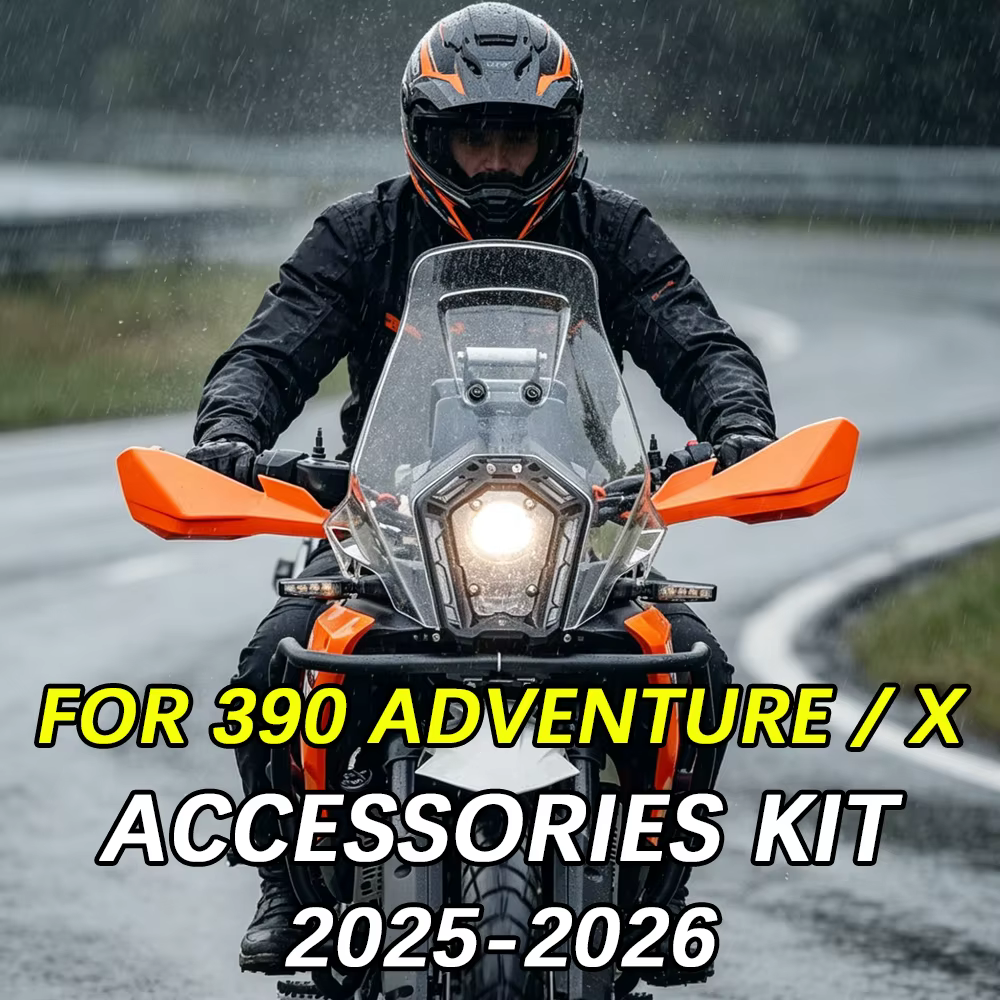 Accessoires de moto pour KTM 390 Adventure /X, couvercle de protection des phares, protection des lentilles des phares, support de téléphone pour navigation GPS