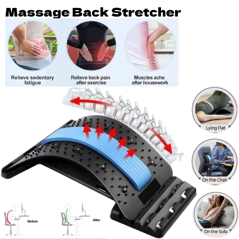 Masseur dorsal pour la relaxation musculaire