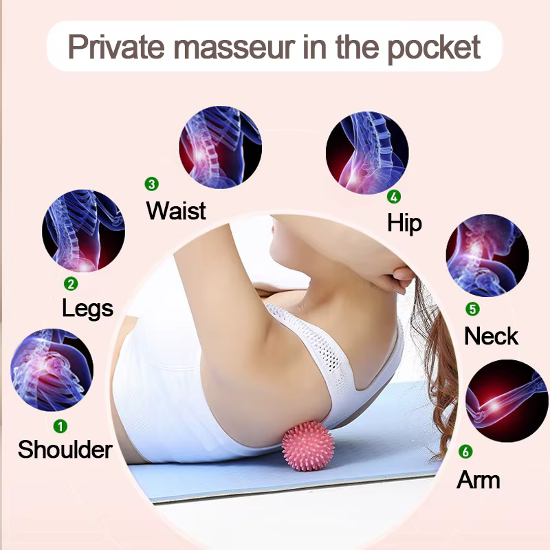 Balle de massage des pieds avec pointes