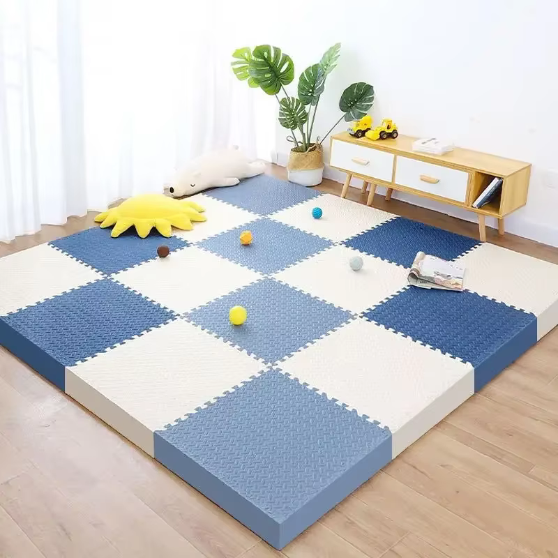 Tapis de sol en mousse optique pour enfants, puzzle pour bébé, matelas épissé, coussin rampant, jouets pour enfants, cadeaux pour la maison, accessoires Playvirus, 2.5cm