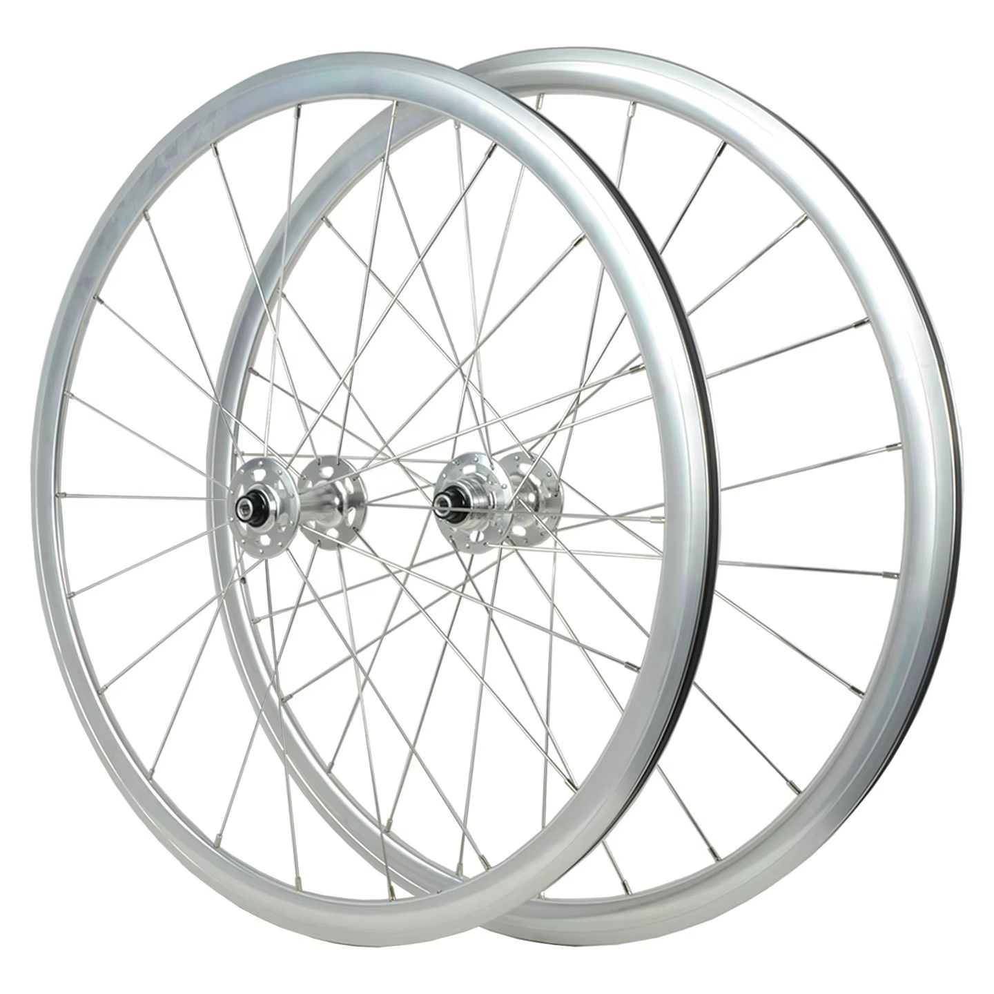 Jeu de roues 700C à pignon fixe en alliage d'aluminium, moyeu arrière flip-flop, moyeu à grande jante de 71 mm, roue à vitesse unique, frein V/C
