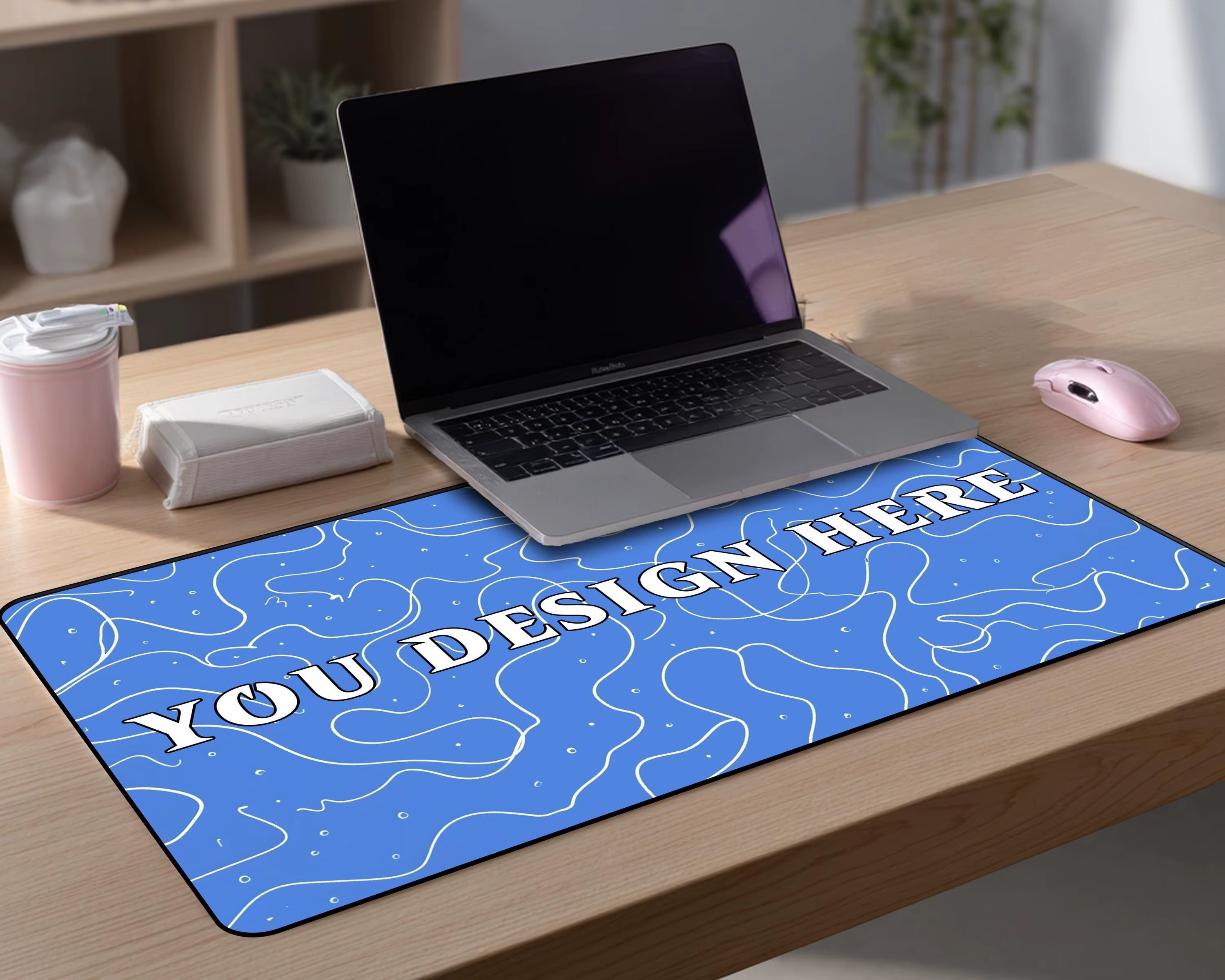 Jeu de cartes à collectionner Playmat personnalisé - 24" X 14" pouces (600 X 350 mm) Tapis de souris Tapis de jeu neutre bords cousus - Cadeaux personnalisés