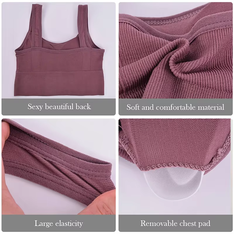 Soutien-gorge de Sport respirant Anti-transpiration haut de Fitness femmes