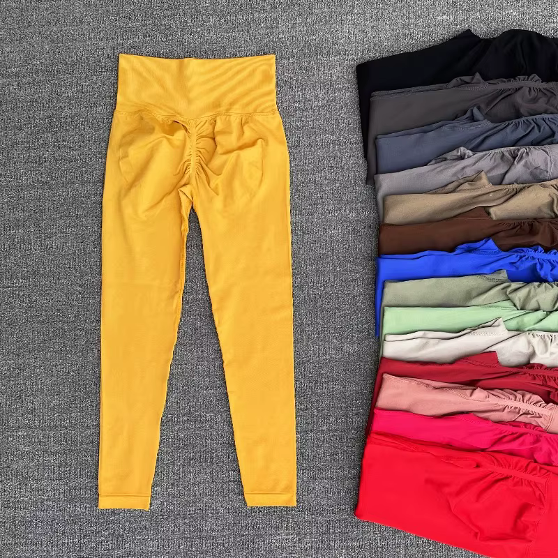 Pantalon de Yoga taille haute sans couture