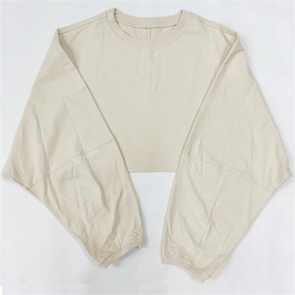 Femmes sport haut court T-Shirts vêtements