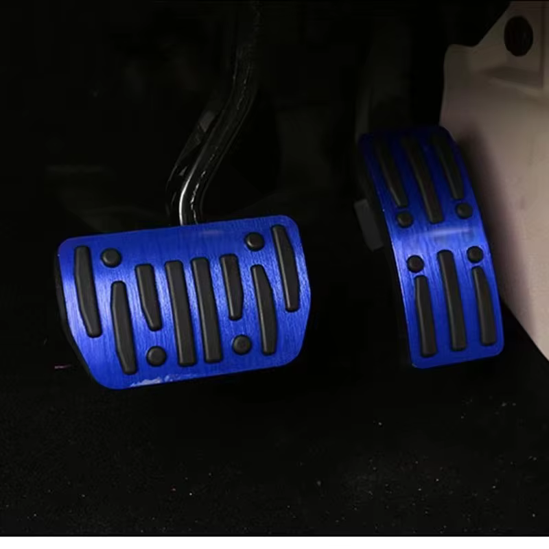 Pédale d'Accélérateur et de Frein en Aluminium Antidérapant, Polymères pour GWM ORA Cat Funky Cat EV-Car, Accessoires de Style Nik, 2022-2023