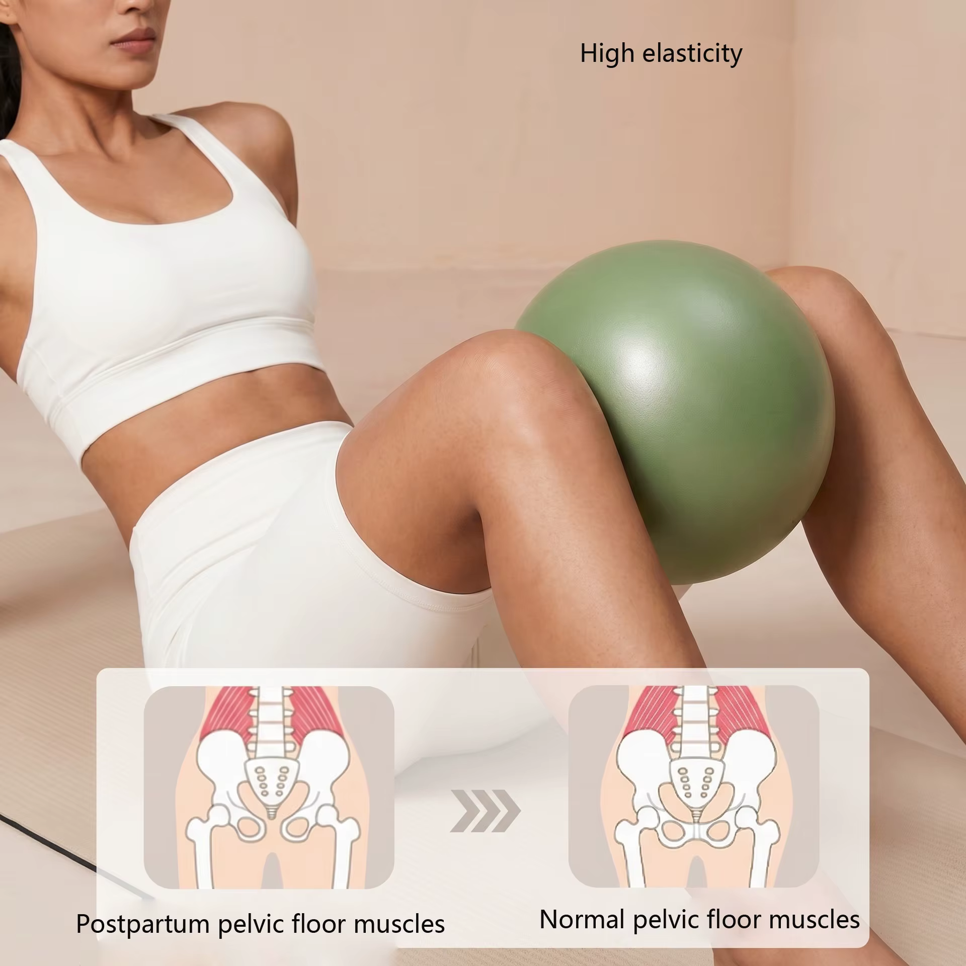Ballon de fitness pour femmes