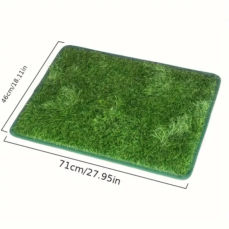 Tapis d'entraînement pour chiens lavable de qualité supérieure, coupe gazon intérieur/extérieur, pratique pour l'entraînement de pot et le contrôle des odeurs