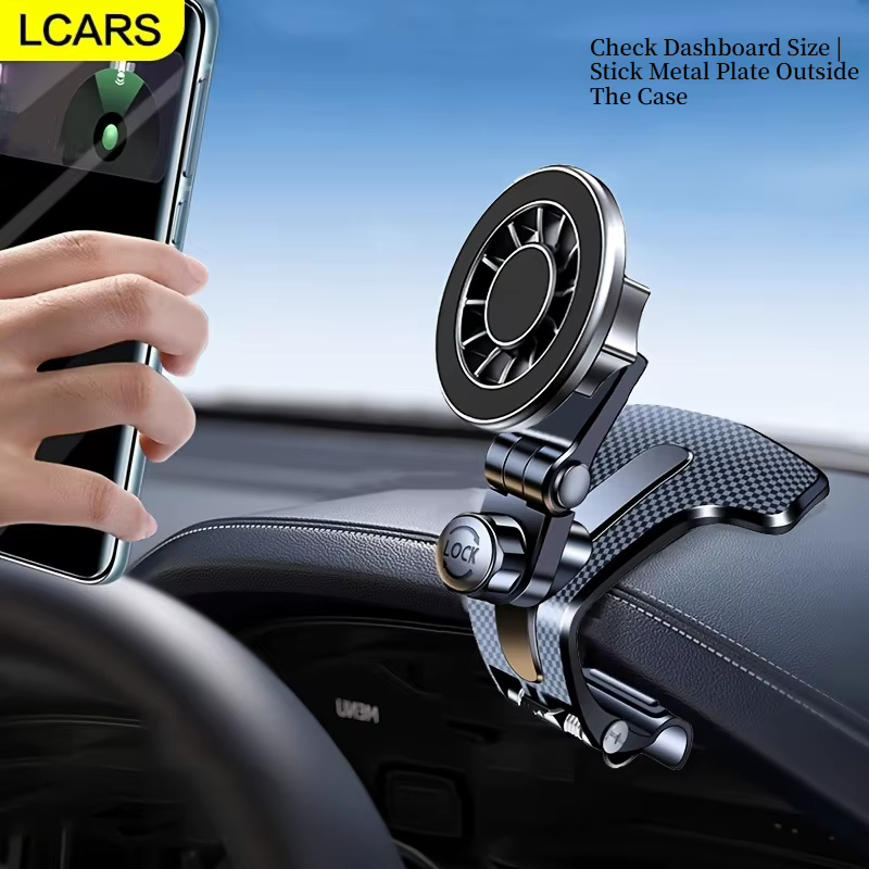Support de voiture réglable multi-angle pour téléphone, Clip de tableau de bord Cool, Rotation universelle, support de Navigation Mobile, accessoires de voiture
