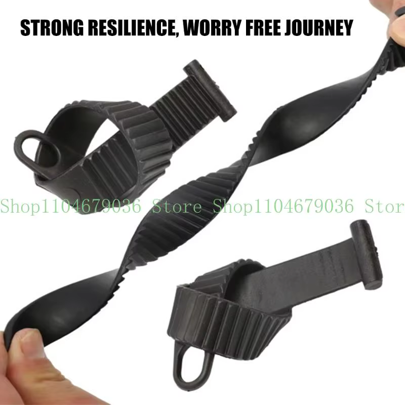 Sangle fixation support roue vélo à dégagement rapide, pour toit voiture, Clip support vélo, Installation