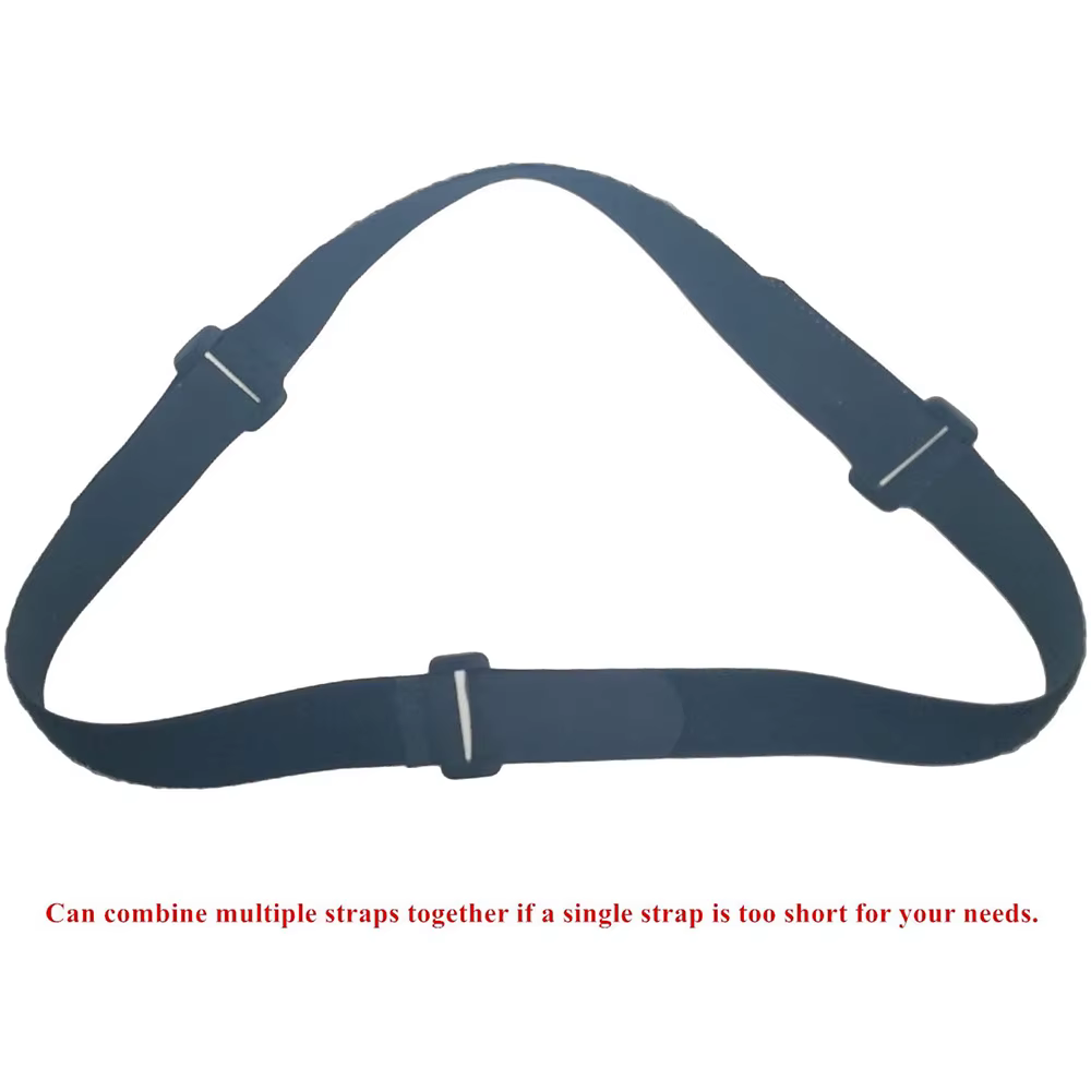 Sangles de fixation auto-adhésives en nylon pour roues de vélo, 2.5x30cm, réutilisables, durables, multi-usages, 5 pièces