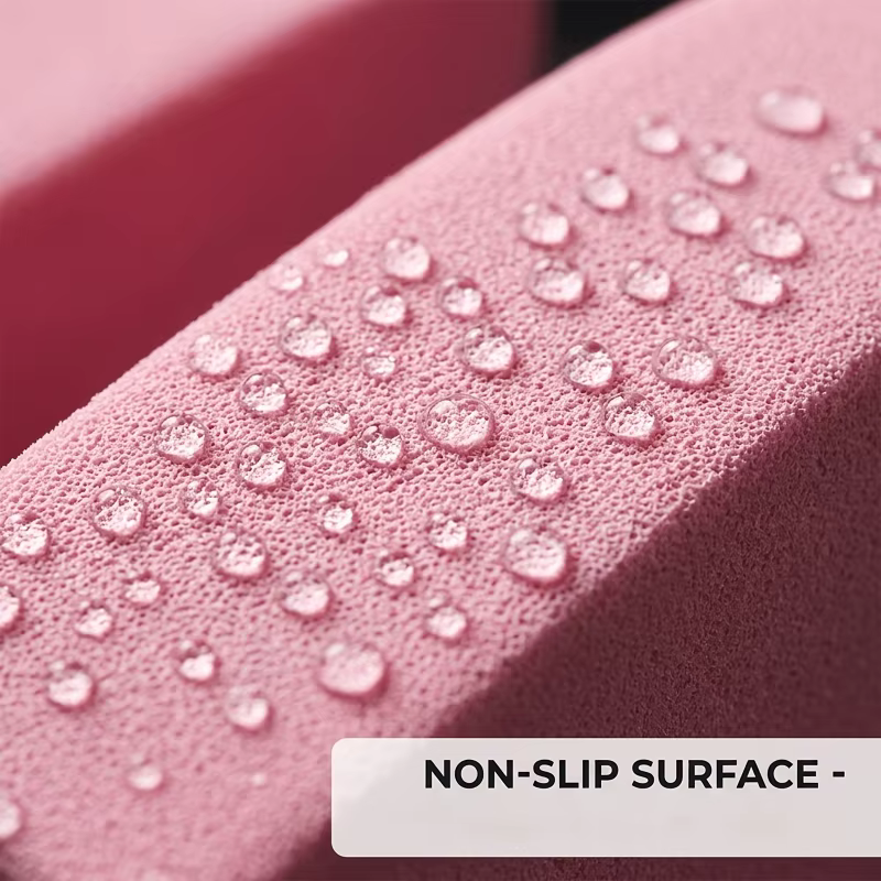 Lot de 2 blocs de yoga demi-ronds souples pour femmes