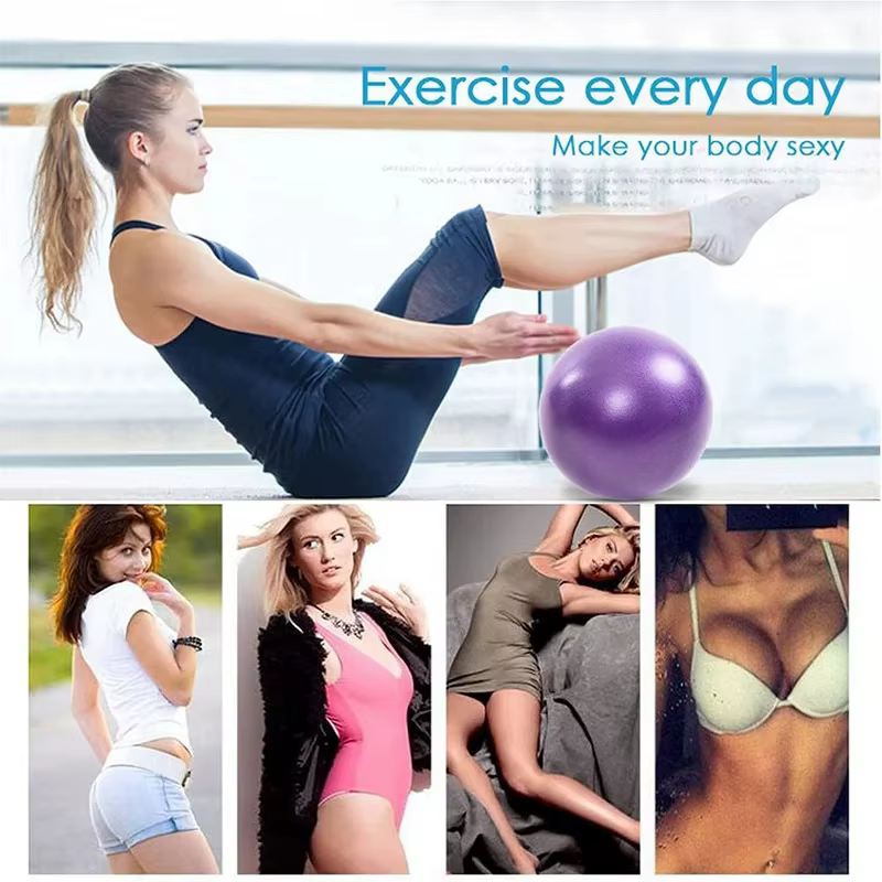 Balle de Yoga de 25cm, texturée mate