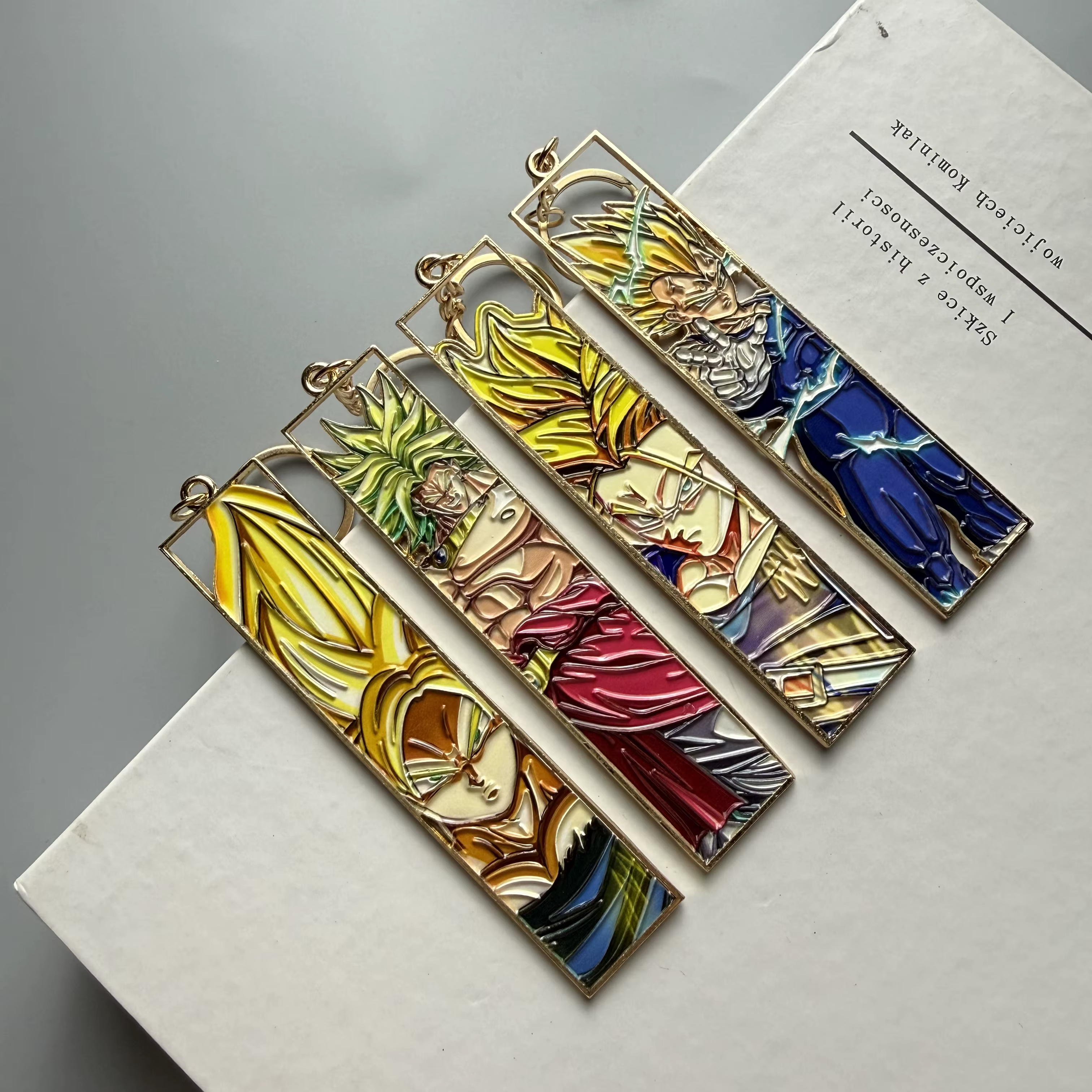 Anime métal évider porte-clés mignon Jet Manga broderie mode porte-clés bijoux accessoire porte-clés cadeau Fans d'anime