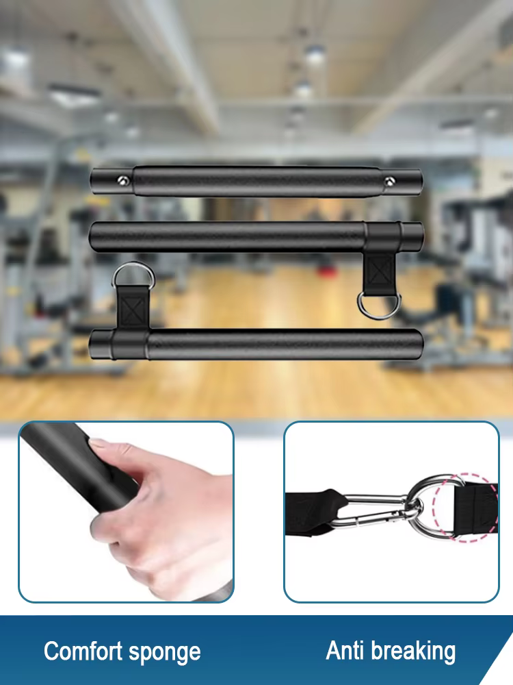 Kit de barre de Pilates avec bandes de résistance
