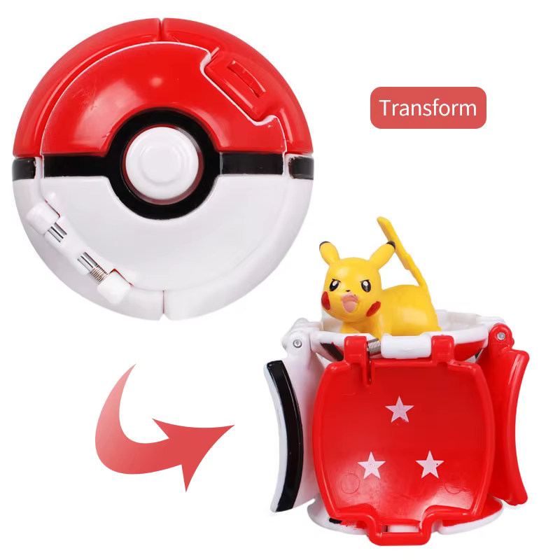 Figurines Pokémon, figurines d'action anime, Pikachu, Charizard, Mewtwo, Bulbasaur, Mew, collection Pokeball, ensemble de jouets monstres