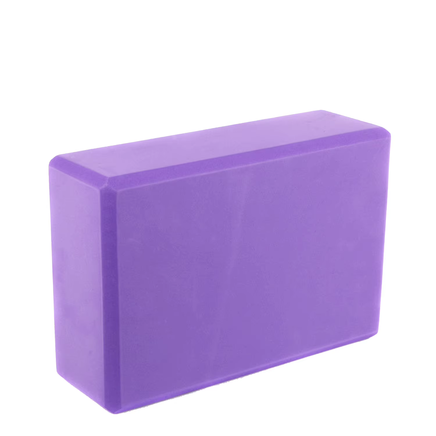 Blocs de yoga haute densité - Briques en mousse EVA Firm - Bloc de gymnastique pour douleurs musculaires et stress Violet