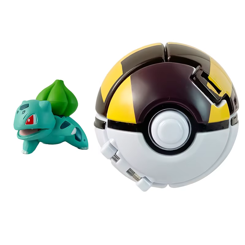 Figurines Pokémon, figurines d'action anime, Pikachu, Charizard, Mewtwo, Bulbasaur, Mew, collection Pokeball, ensemble de jouets monstres