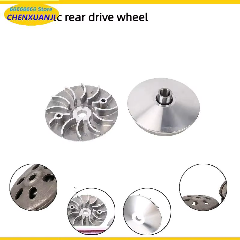 Accessoires de moteur de kart et de vélo de plage de haute qualité GY6-230cc, pièces de modification ou de remplacement pour roue motrice et roue d'entraînement