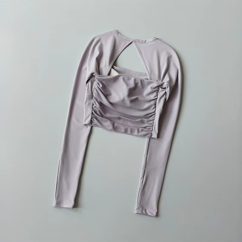 Vêtements de Yoga avec coussinets de poitrine pour femmes