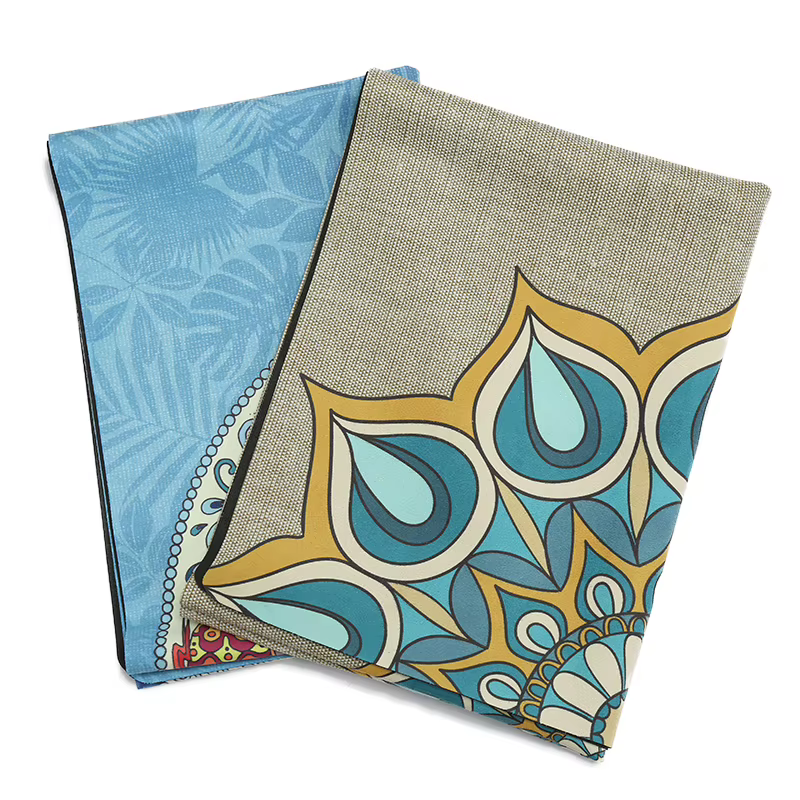 Tapis de yoga pliable biologique Surface de chanvre