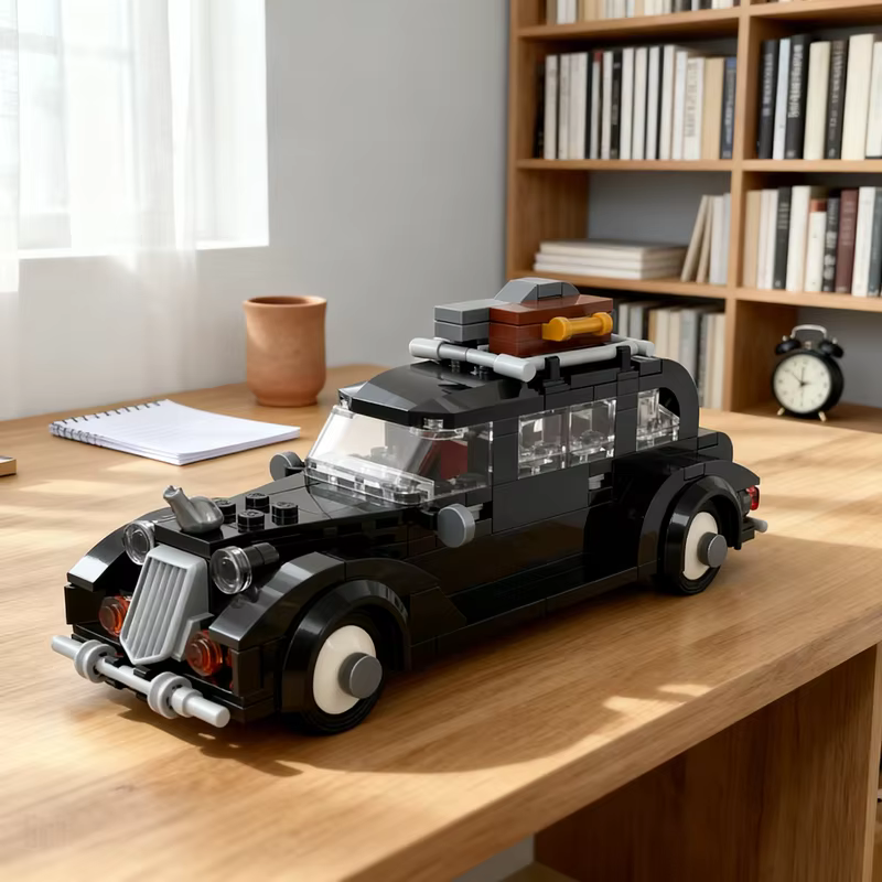 21 pièces MOC mercredi la famille Addams modèle de voiture blocs de Construction jouets de Construction cadeaux de noël bricolage idée créative éducation