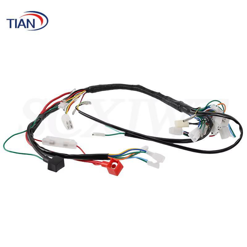 Les accessoires pour quad ATV sont adaptés aux motos tout-terrain, aux quads, aux karts et aux faisceaux de câblage des véhicules de ligne de montage.