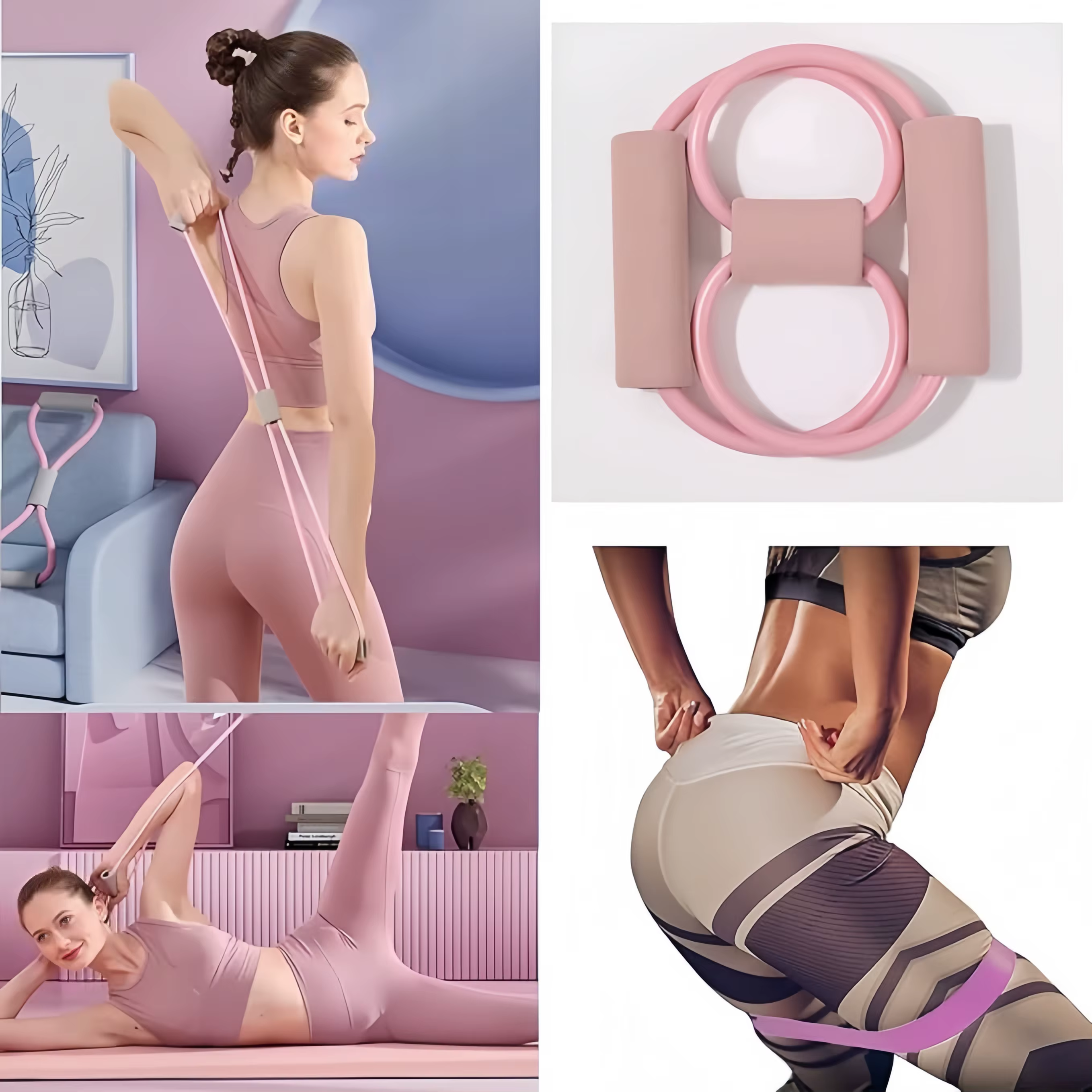 Kit de yoga à boucles Pilates 10 pièces