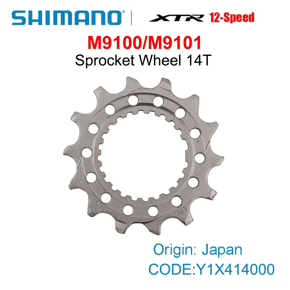 SHIMANO pignon 12 vitesses 10T 12T 14T 16T 18T pour M6100 M7100 M8100 M9100 M9101 pignon de Cassette réparation originale japonaise