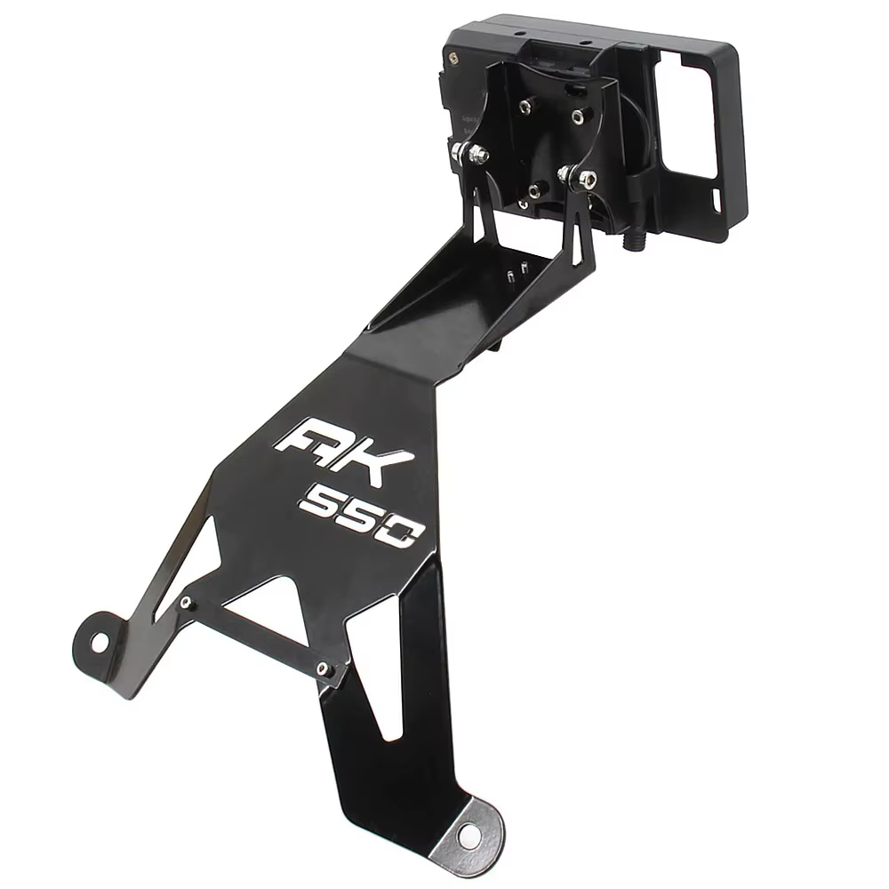 Accessoires de moto pour KYMCO AK550 ak550 AK 550 2017-2024 2023 2022, support de Navigation avant et central, chargement de téléphone portable GPS