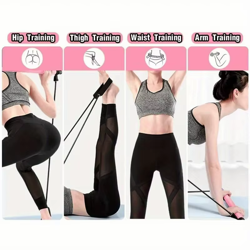 Kit de Pilates avec bandes de résistance